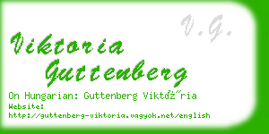 viktoria guttenberg business card
